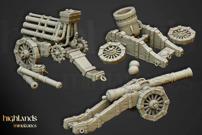 Highlands Miniatures Sunland Artillery Battery