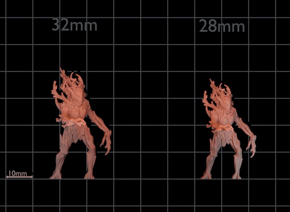 Highland Miniatures Feral Elves - Dryads