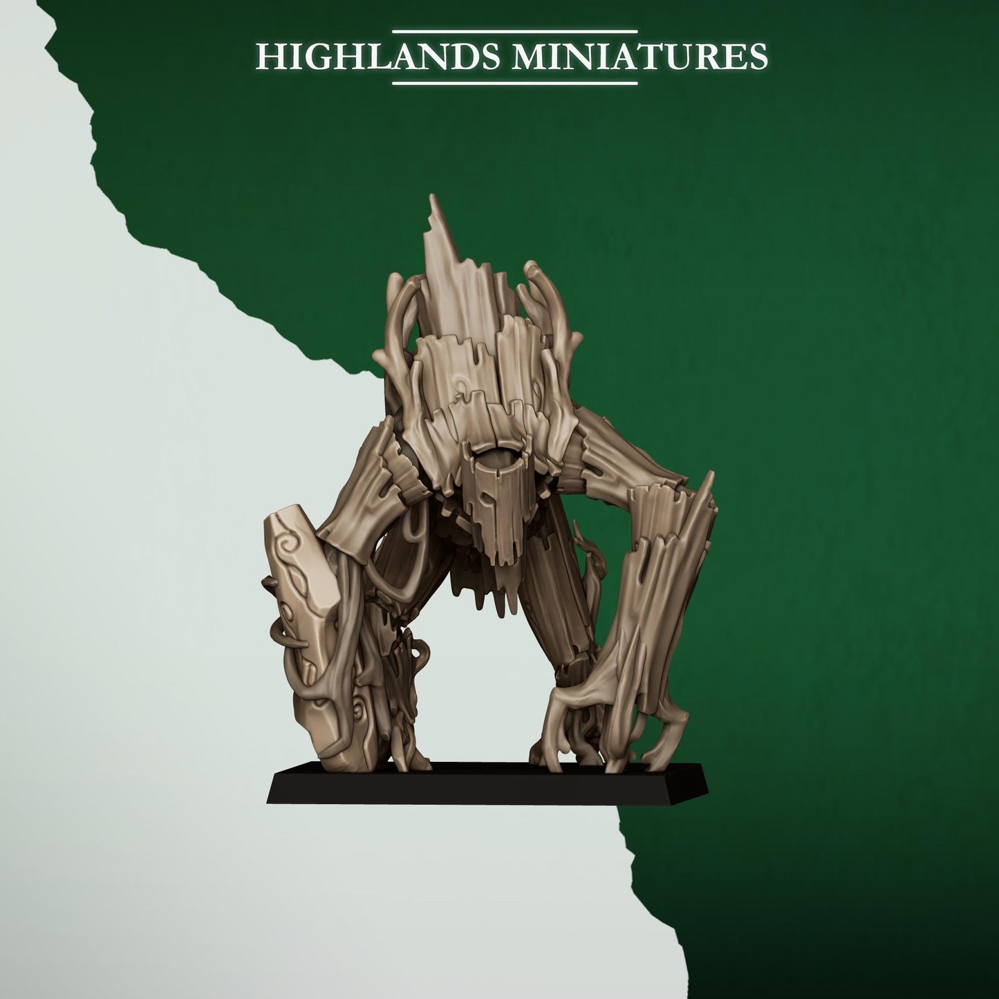 Highlands Miniatures Feral Elves - Golems
