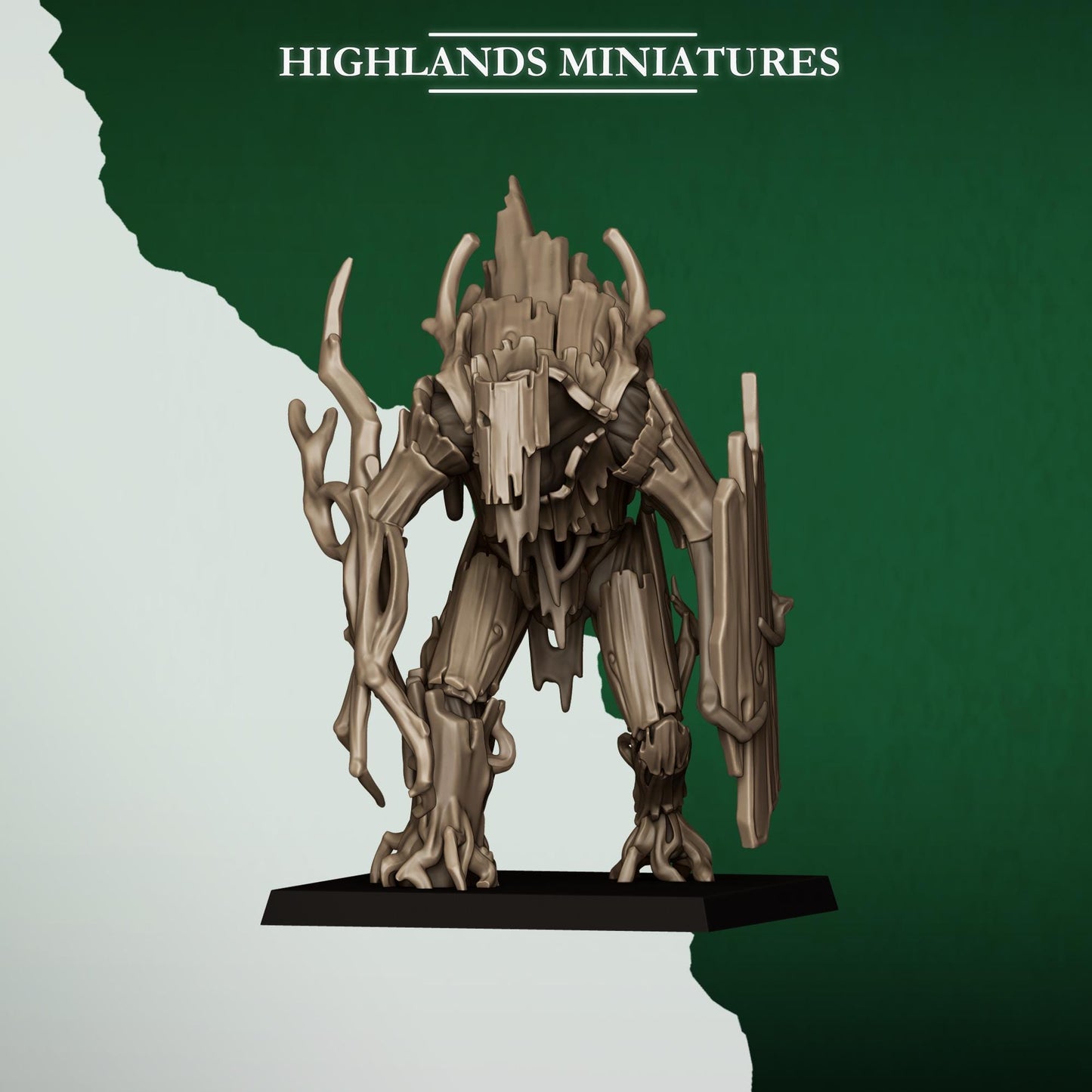 Highlands Miniatures Feral Elves - Golems