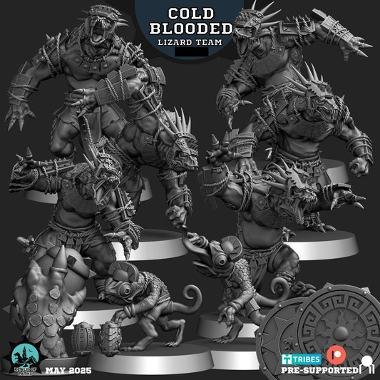 Realm of Paths Fantasy Football Lizardmen - 'Cold Blooded'