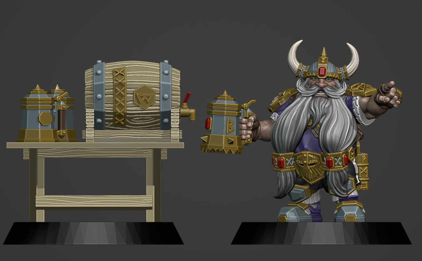 Brutefun Fantasy Football Dwarf Team