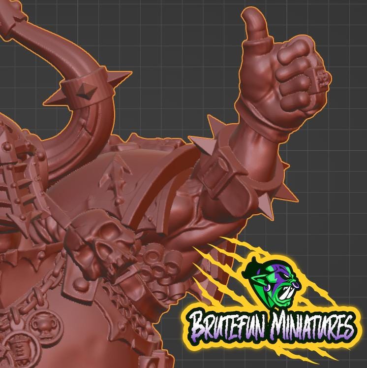 Brutefun Fantasy Football - Evil Foul Dude