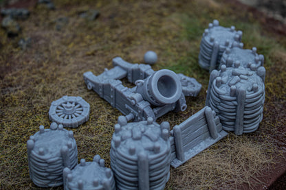 Highlands Miniatures Sunland Artillery Battery