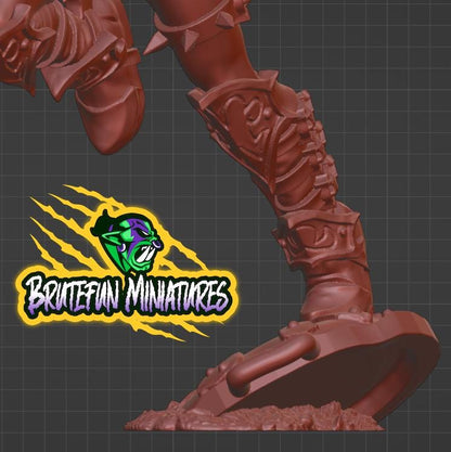 Brutefun Fantasy Football - Evil Elven Witch