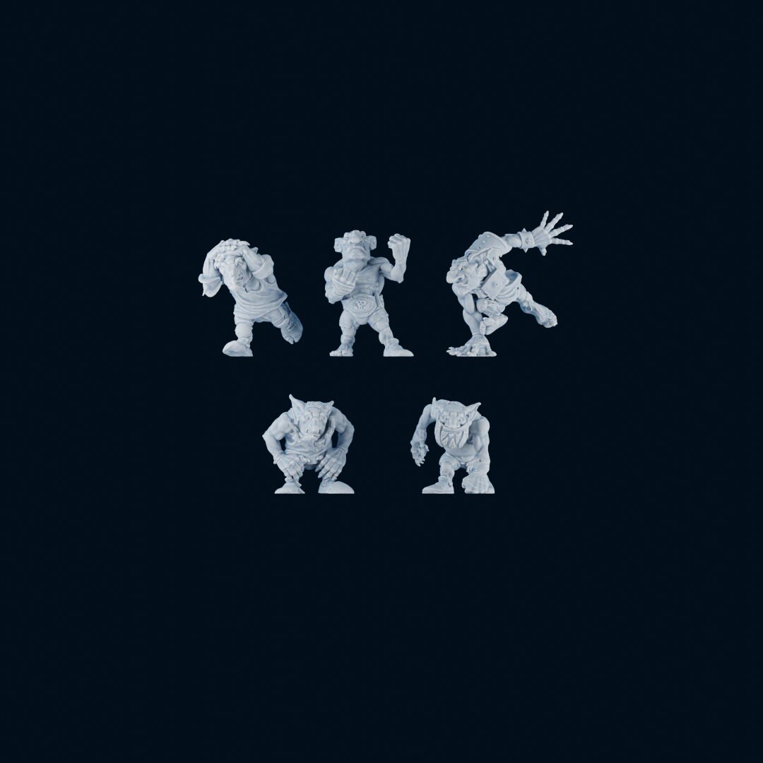 Brutefun Fantasy Football Black Orc Team