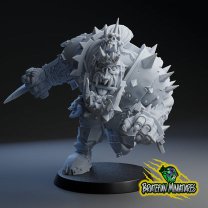 Brutefun Fantasy Football Orc Star Player Blitzer
