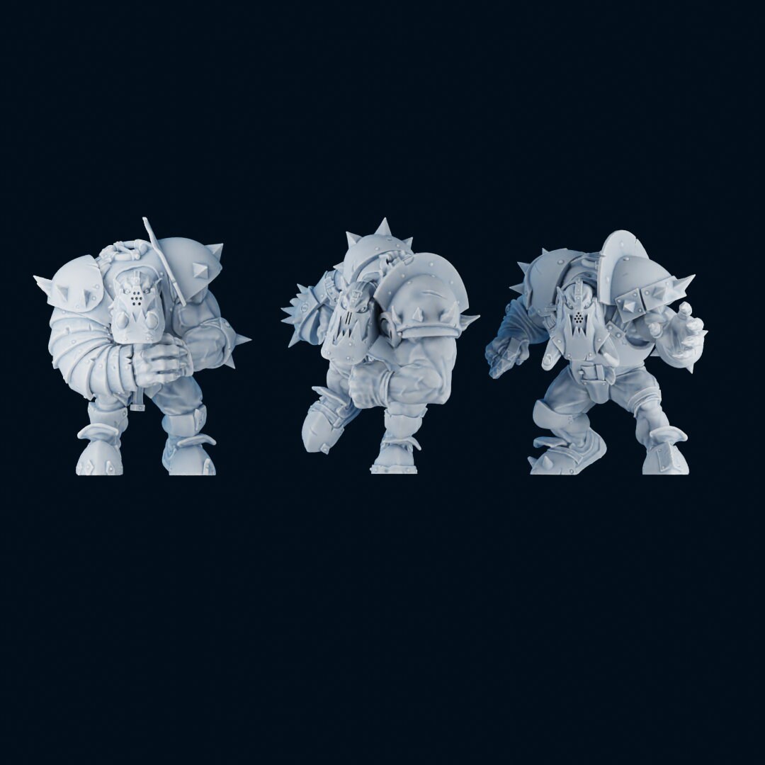 Brutefun Fantasy Football Black Orc Team