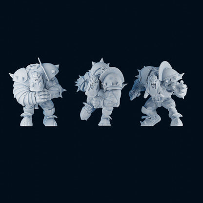 Brutefun Fantasy Football Black Orc Team