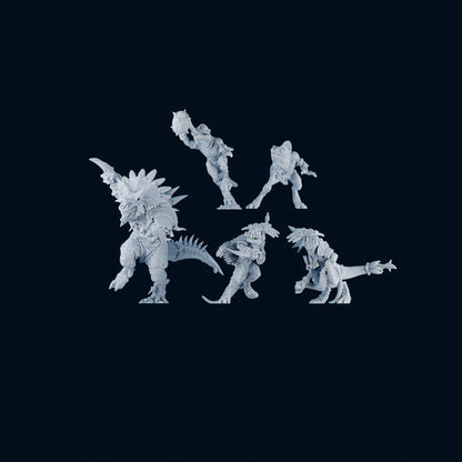 Brutefun Fantasy Football Lizardmen Team + Stars!