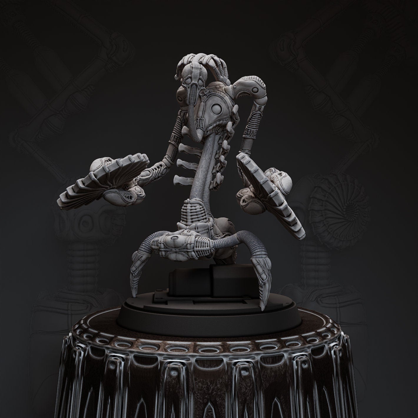 bLUARt Unlife Second Genesis Construct 12-Com