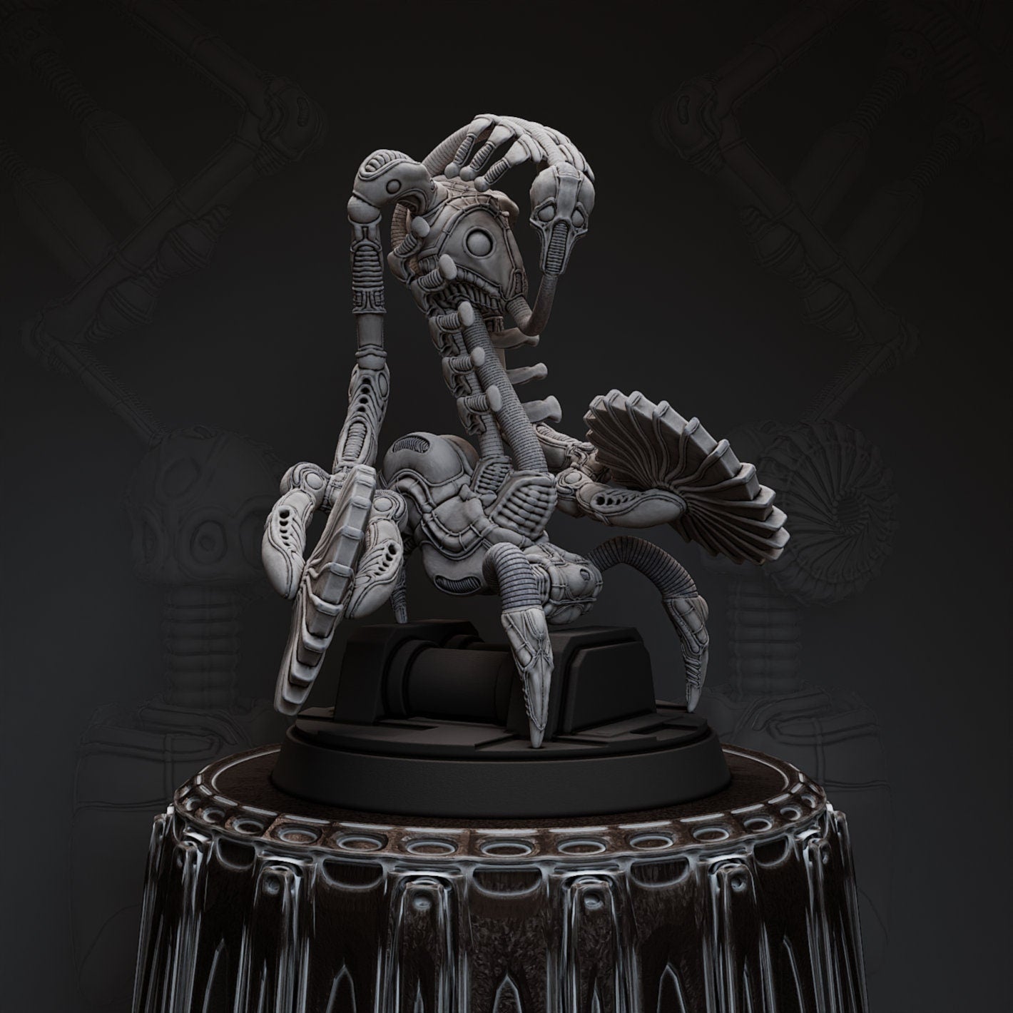 bLUARt Unlife Second Genesis Construct 12-Com