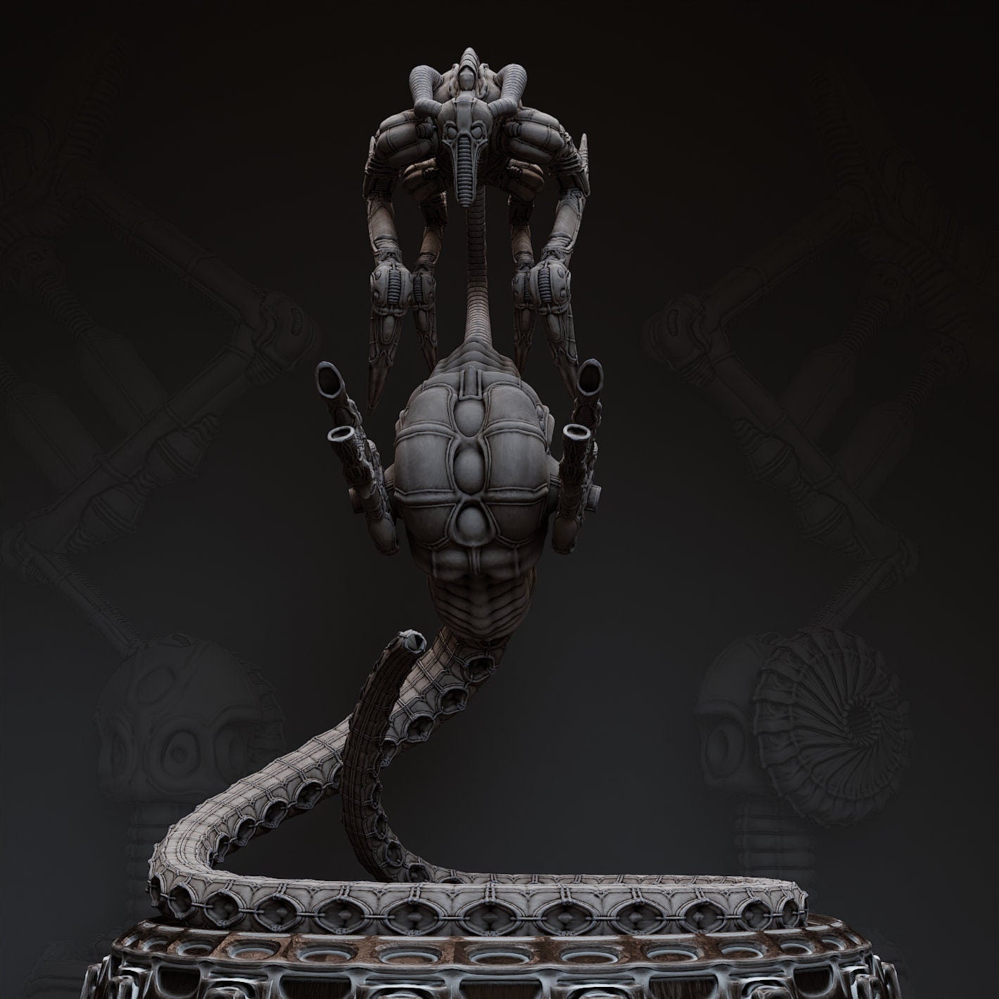 bLUARt Unlife Second Genesis Construct 99-TRI