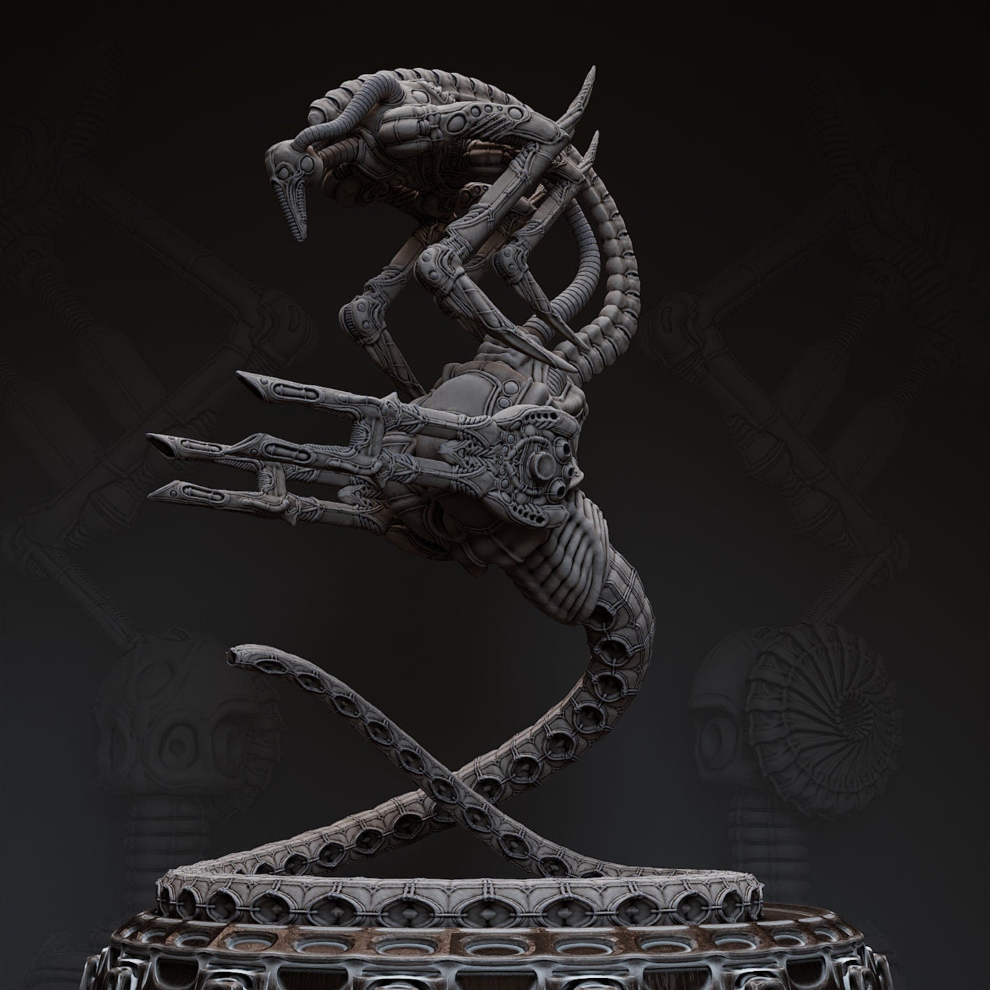 bLUARt Unlife Second Genesis Construct 99-TRI