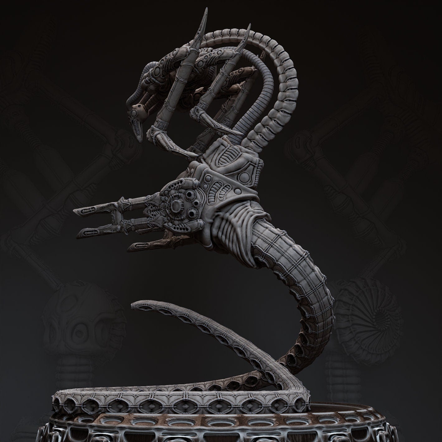 bLUARt Unlife Second Genesis Construct 99-TRI