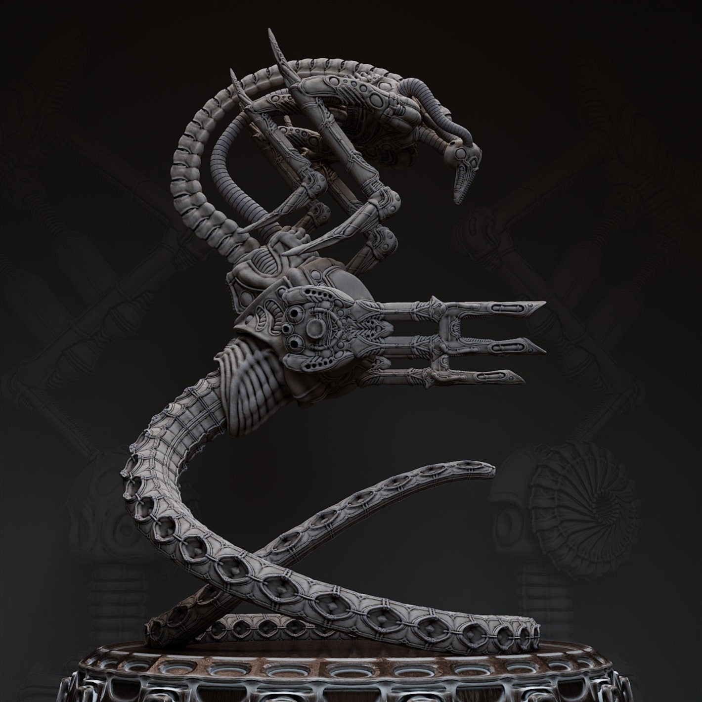 bLUARt Unlife Second Genesis Construct 99-TRI