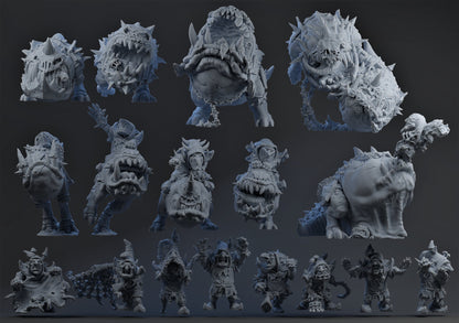 Brutefun Fantasy Football 'Fearsome Fungitz' Beast Team