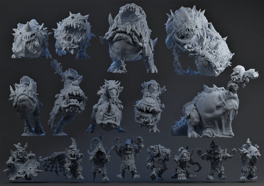 Brutefun Fantasy Football 'Fearsome Fungitz' Beast Team