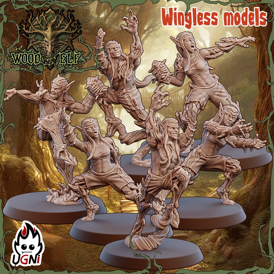 UGNI Wood Elf Fantasy Football Team