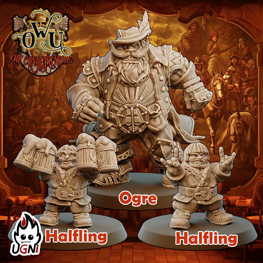 UGNI Old World Union Fantasy Football Team in Conquistador style