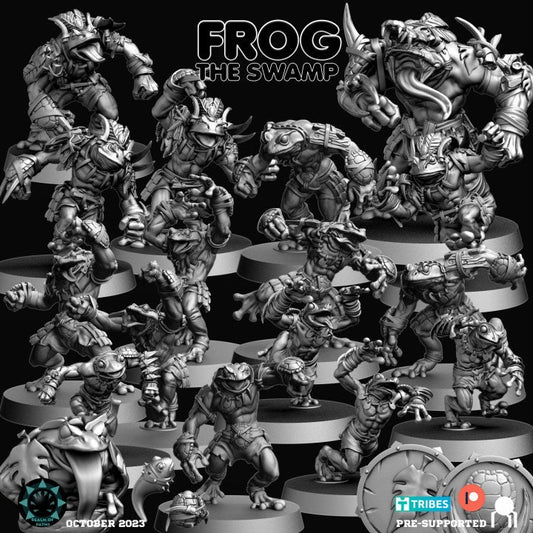 Realm of Paths Fantasy Football Frog Team - 'The Swamp'