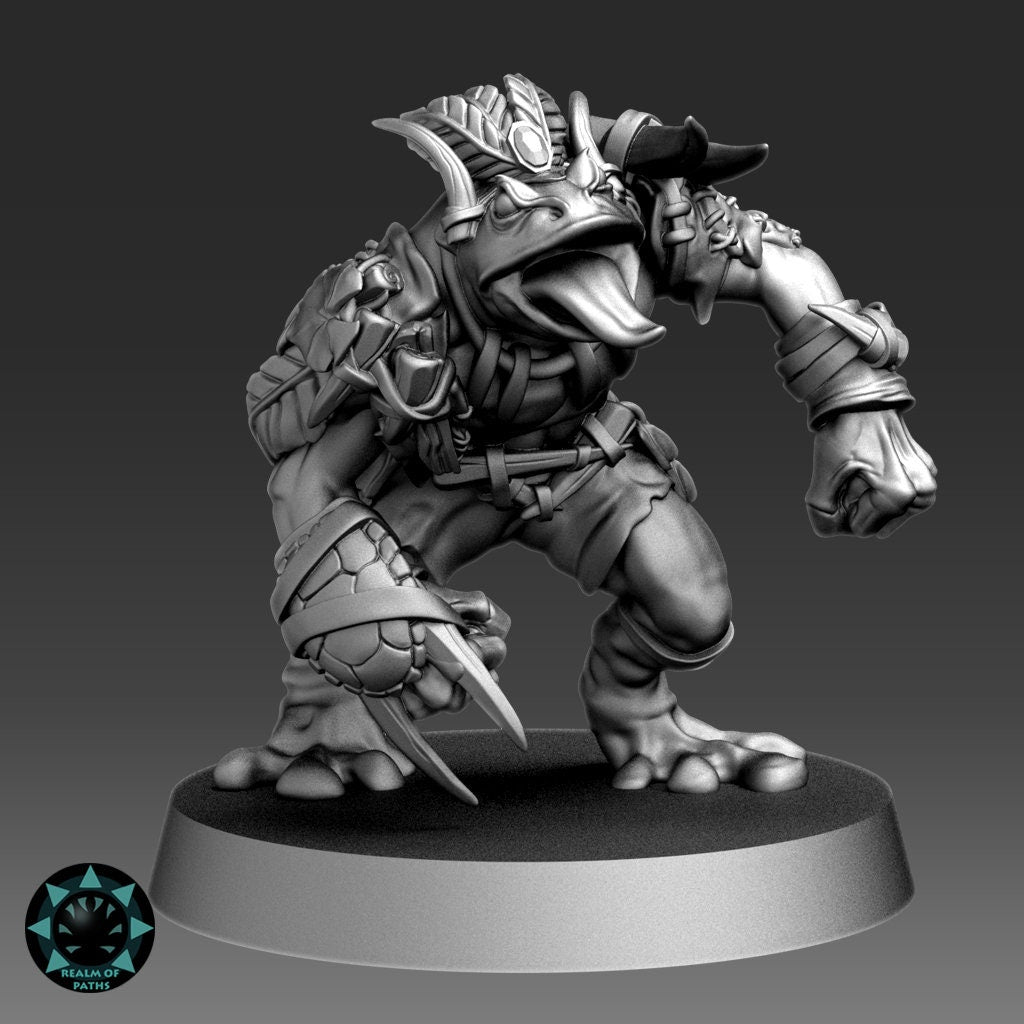 Realm of Paths Fantasy Football Frog Team - 'The Swamp'