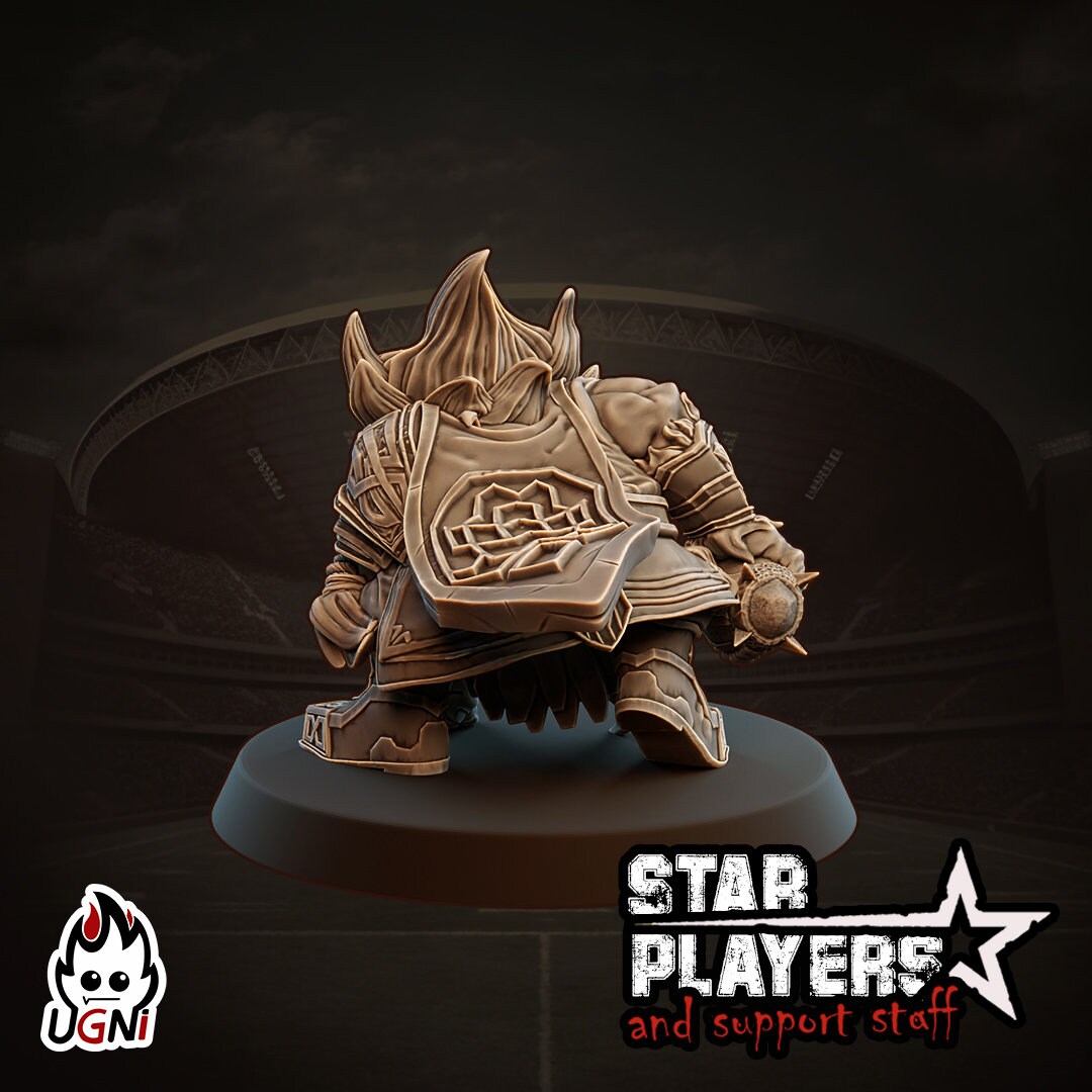 UGNI Fantasy Football Dwarf Star Player