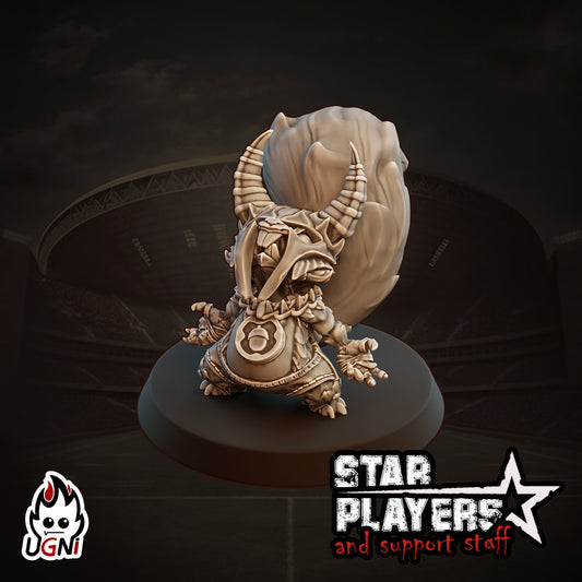 UGNI Fantasy Football Squirrel Star Player "Squirrel Bourne"