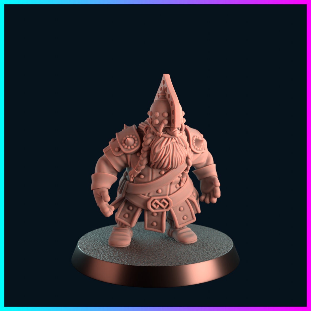 KoolKiwi Dwarf Fantasy Football Dwarf team - 'Boudiccas Bashers'