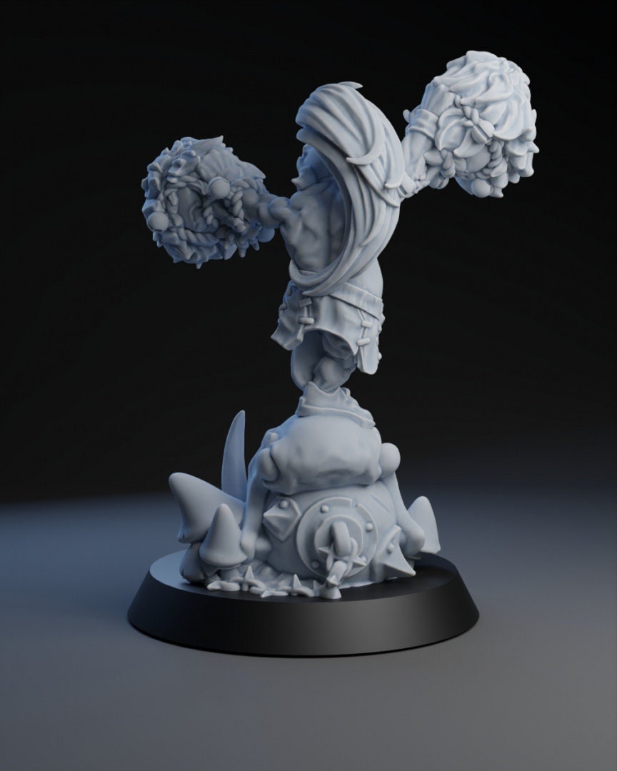 Brutefun Fantasy Football Goblin Cheerleader