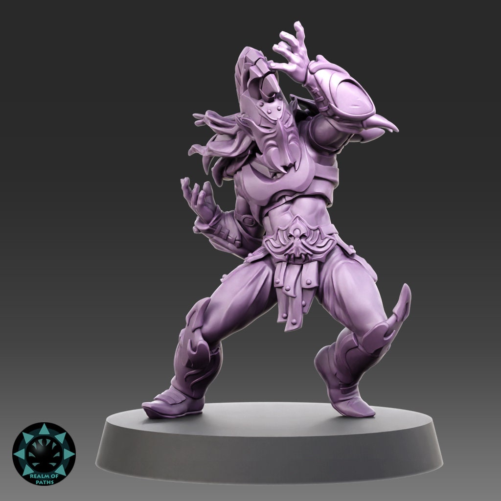 Realm of Paths Fantasy Football Evil Elf Team - 'Tormented Spartans'