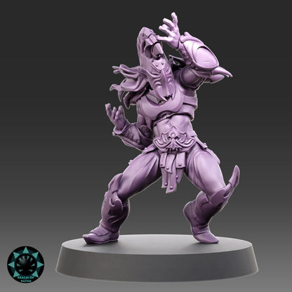 Realm of Paths Fantasy Football Evil Elf Team - 'Tormented Spartans'