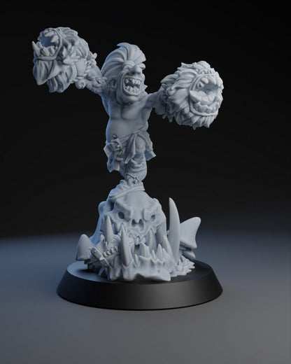 Brutefun Fantasy Football Goblin Cheerleader