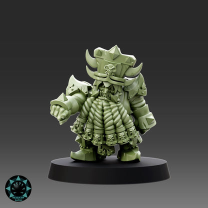 Realm of Paths Fantasy Football Doom Dwarf Team - 'The Iron Boulders'