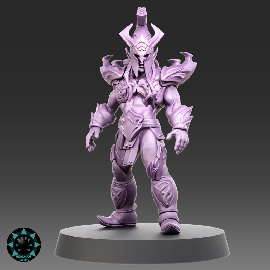 Realm of Paths Fantasy Football Evil Elf Team - 'Tormented Spartans'