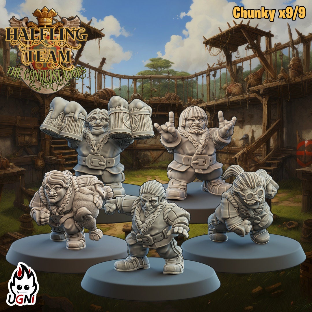 UGNI Halfling Fantasy Football Team