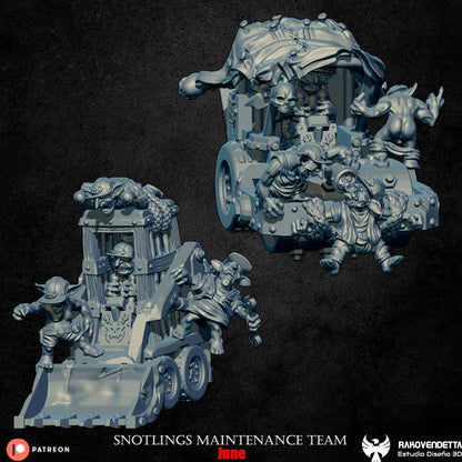 Rakovendetta Fantasy Football Worker Snotling Team