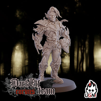 UGNI Dark Elf Fantasy Football Team - Corvus Cabal Style