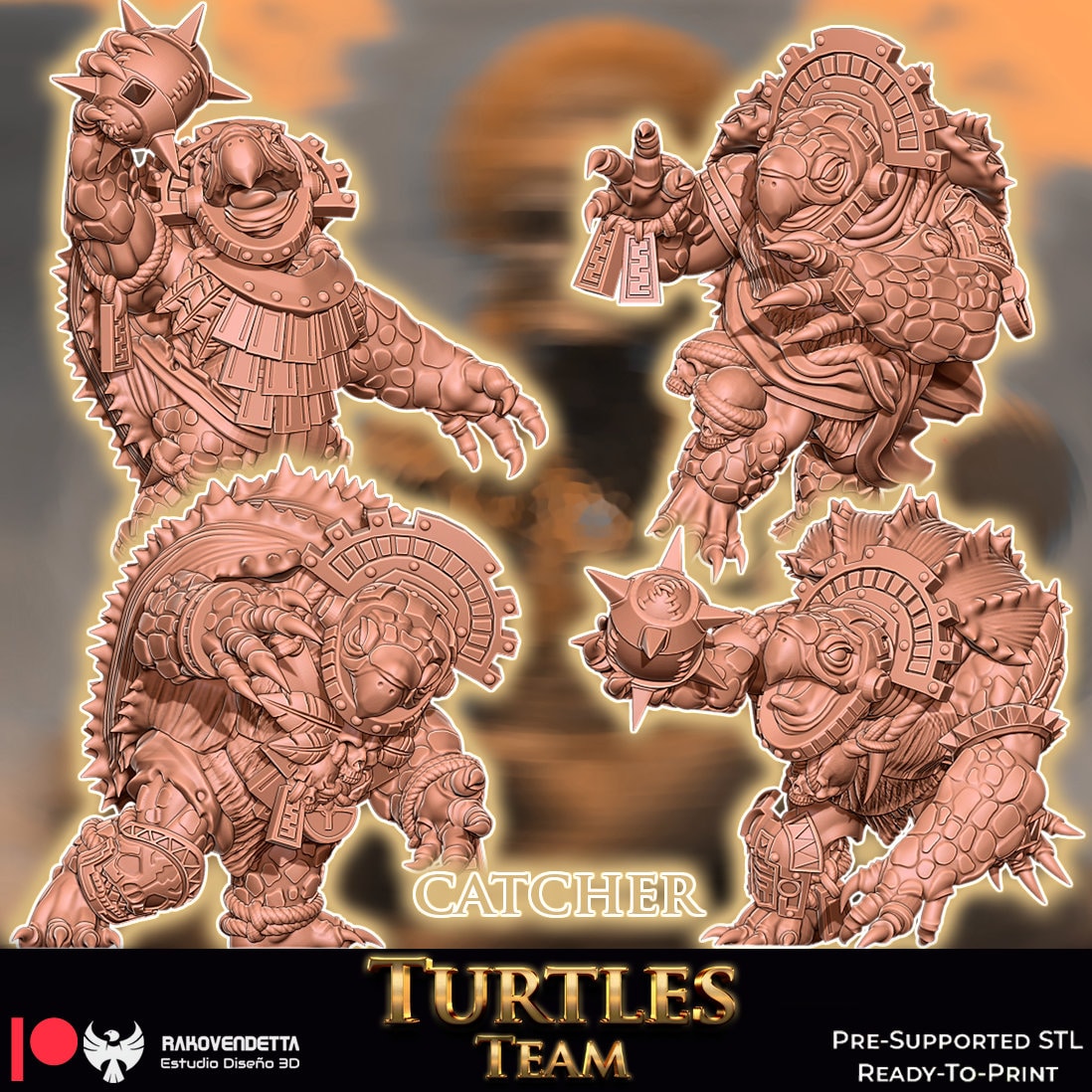 Rakovendetta Fantasy Football Turtles Team