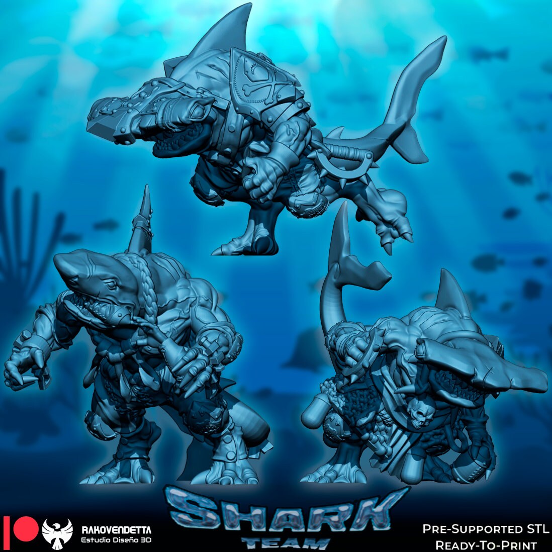 Rakovendetta Fantasy Football Shark Team