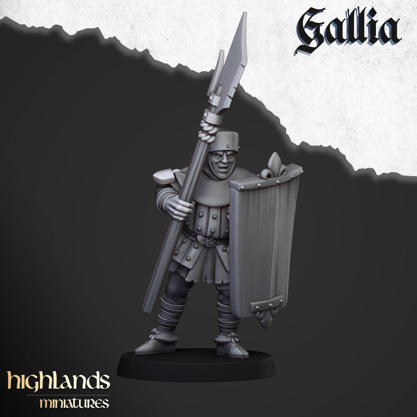 Highland Miniatures Gallia Men at Arms