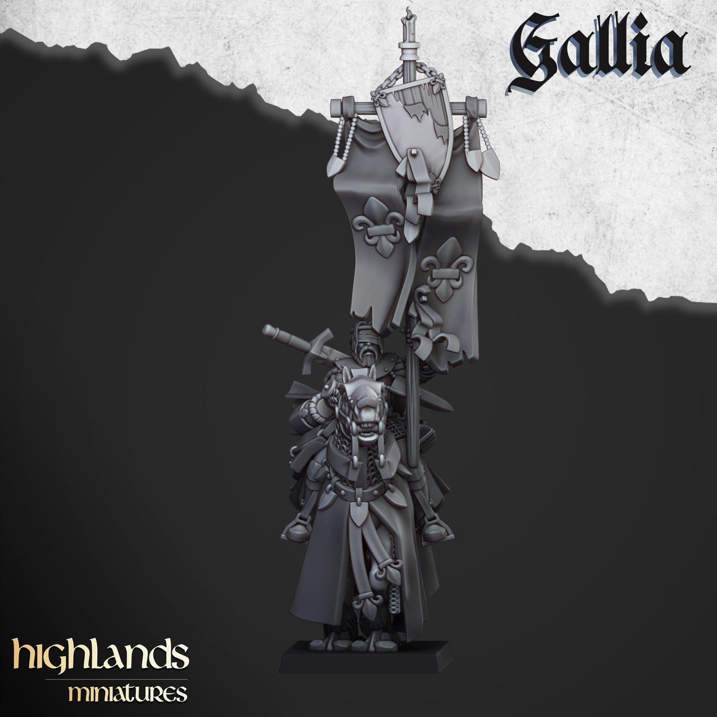 Highland Miniatures Gallia Questing Knights