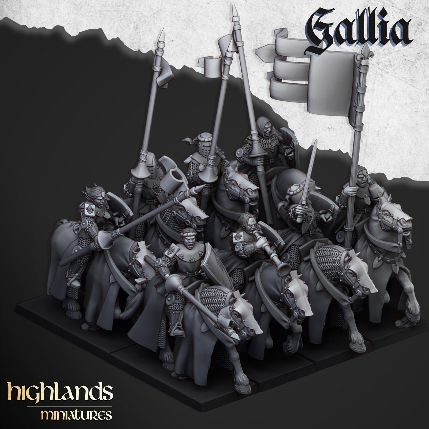 Highland Miniatures Gallia Young Knights of Gallia