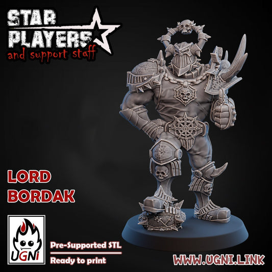 UGNI Fantasy Football Chaos Star Player "Lord Bordak"