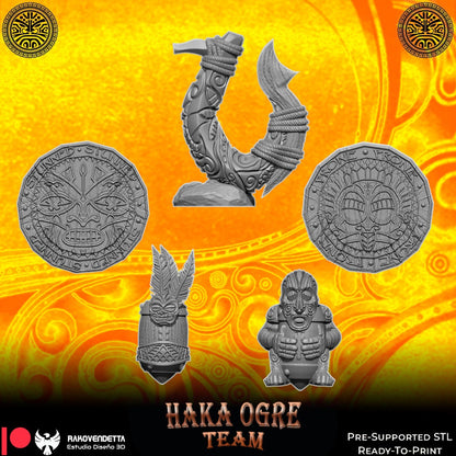 Rakovendetta Fantasy Football Haka Ogre Team