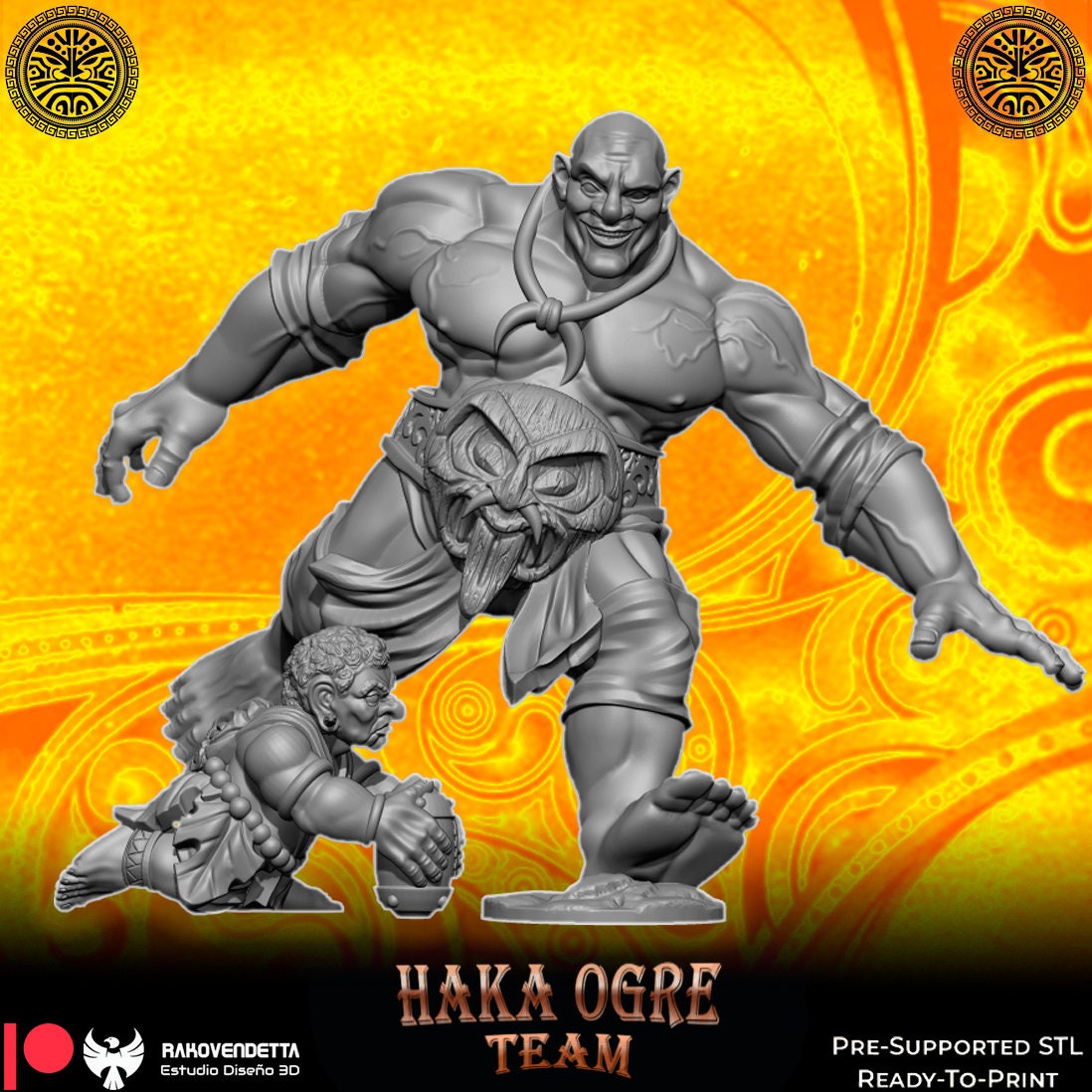 Rakovendetta Fantasy Football Haka Ogre Team