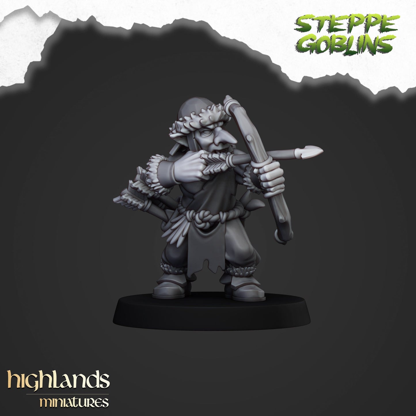 Highland Miniatures Steppe Goblins Archers