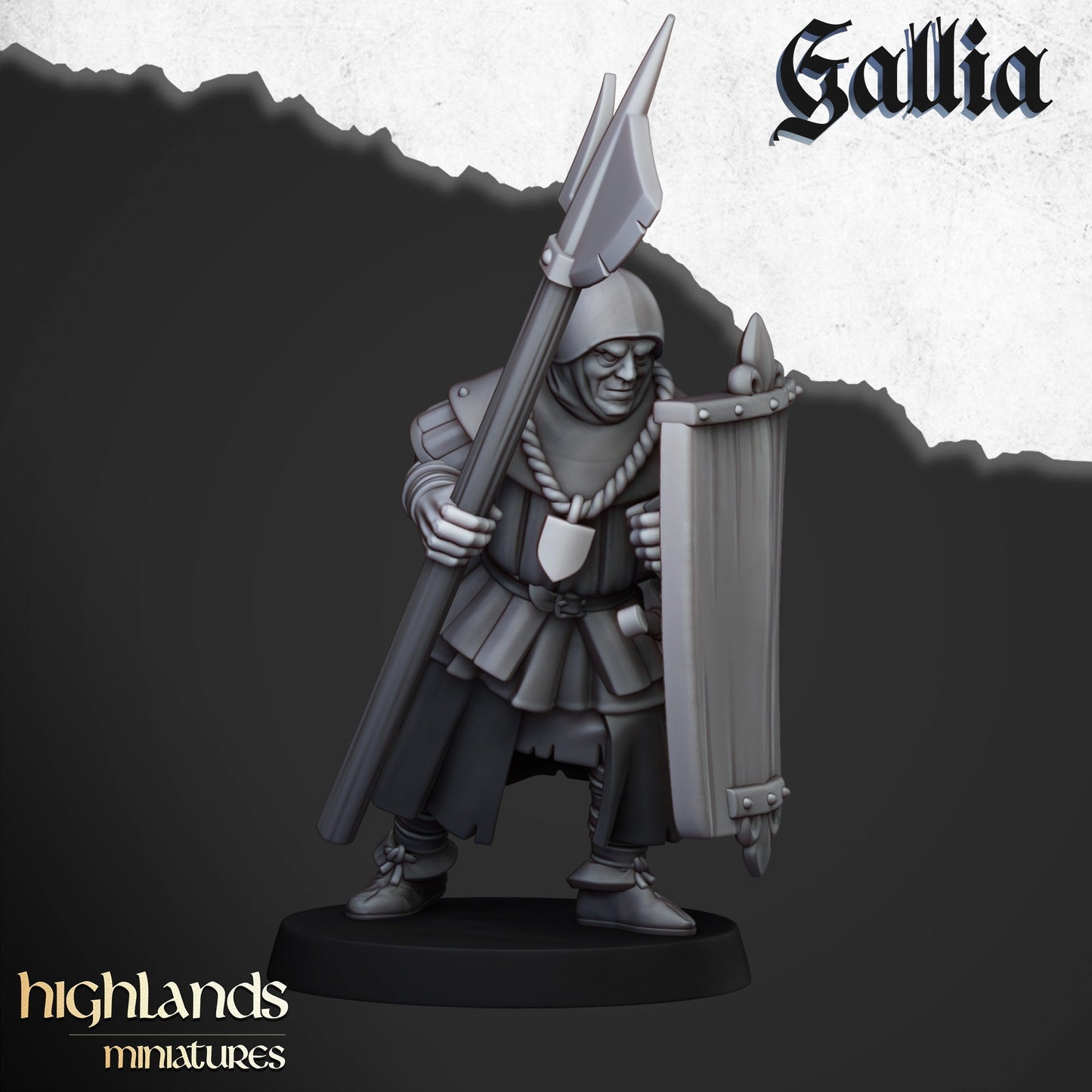 Highland Miniatures Gallia Men at Arms