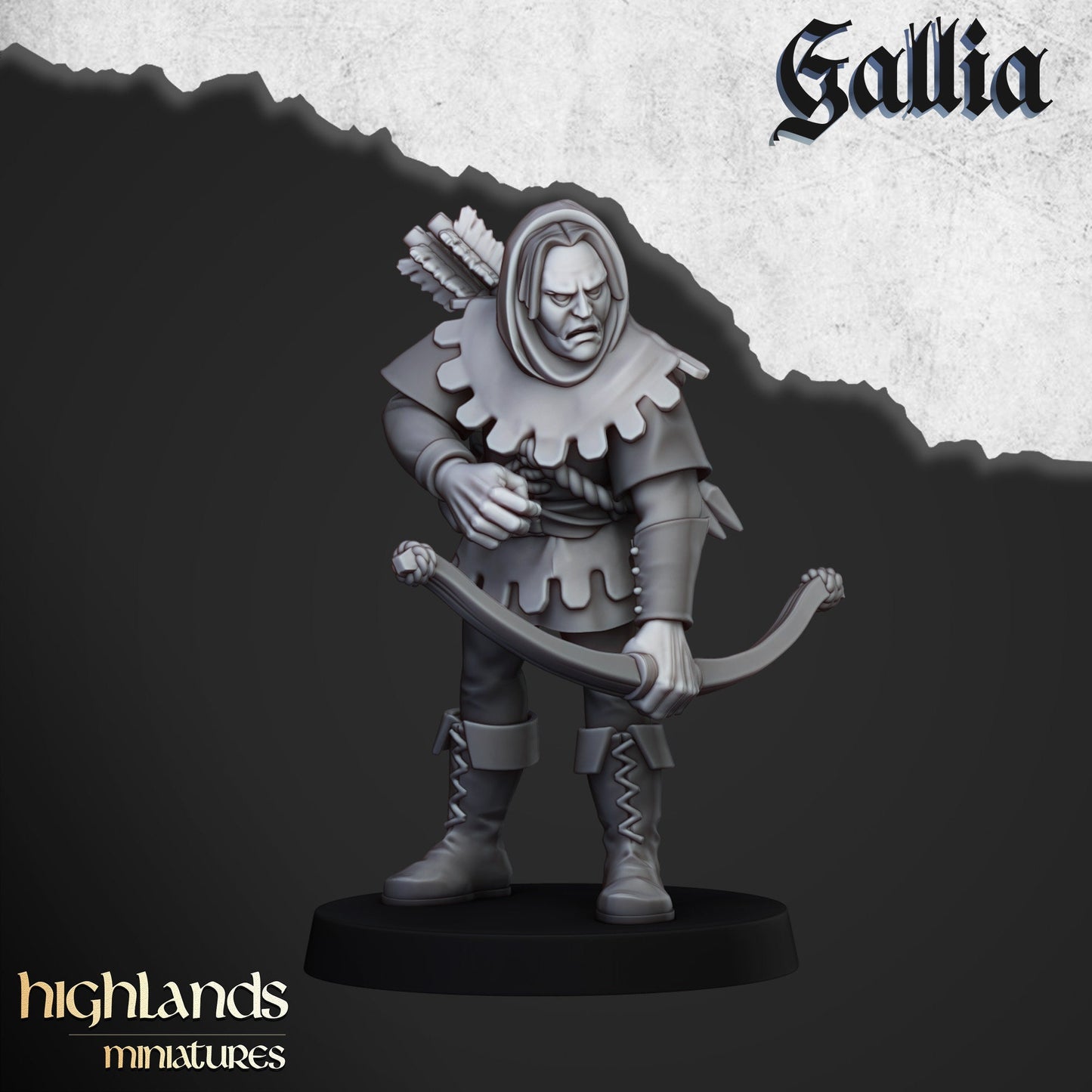 Highland Miniatures Gallia Sherwood Archers