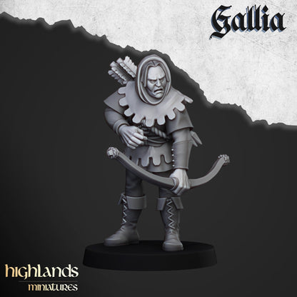 Highland Miniatures Gallia Sherwood Archers